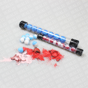 Hualiu Biodegradable Plastic PLA Shell Paintballs 0,43/0,5/0,68 Caja de embalaje colorida para juegos de disparos al aire libre con venta al por mayor - Product Image 3