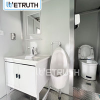 Cabina de Baño Portátil Prefabricada Directo de Fábrica Wetruth para Proyectos al Aire Libre y Instalaciones Públicas, Baño Exterior