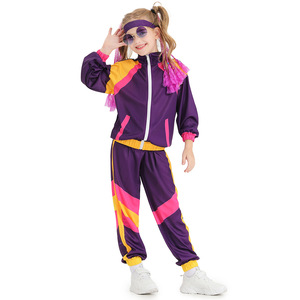 <span class=keywords><strong>Costume</strong></span> de sport rétro hip-hop pour fille et garçon, années 80, 90, 70, <span class=keywords><strong>disco</strong></span>, YTHA-002 - Product Image 6