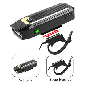 Nueva Luz Delantera Inteligente para Bicicleta con Sensor de Luz Nocturna, Control Remoto, Bocina, Batería Integrada y Carga USB - Product Image 6