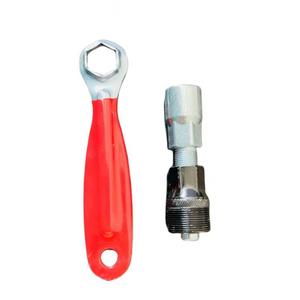 Kit d'outils de réparation de vélo, extracteur de manivelle, extracteur de boîtier de pédalier, outil manuel en acier pour l'entretien du vélo, kit de clés - Product Image 2