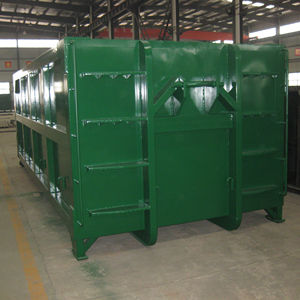 high quality open top container roll off dumpster hook lift bin