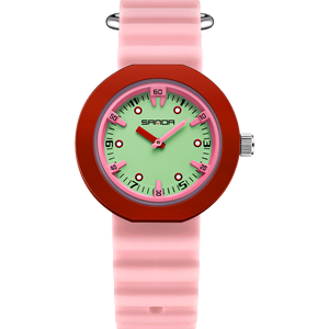 Nouveau 2025 mode enfants <span class=keywords><strong>montre</strong></span> à Quartz pour élèves du primaire filles montres-bracelets femmes Relogio Feminino pointeur conception - Product Image 6