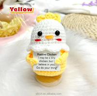 Mignonne poupée poussin au crochet faite à la main, jouet en fil coloré en forme de coquille d'œuf, porte-clés animal Amigurumi, cadeau en gros