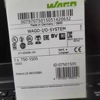 750-1505 SALIDA DIGITAL DE 16 CANALES 24VDC NUEVO EN CAJA SELLADA DE FÁBRICA