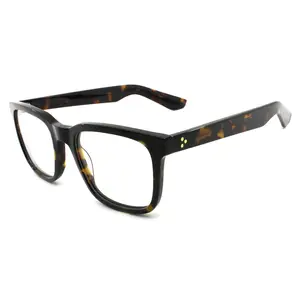 SARA Ready Goods Custom Design Acetate Eyewear Eyeglasses Glasses Optical Frames For Men Fashion Shape kare gozluk
