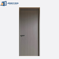 Portes de chambre en bois massif postmodernes avec isolation acoustique, surface finie, service personnalisé