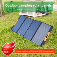 Panneau solaire pliable 200W, chargeur solaire portable, panneau solaire à charge rapide pour station d'alimentation, camping en plein air, camping-car, fournisseur OEM