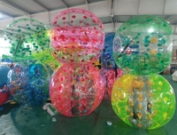 Balle Zorb gonflable, balle de collision humaine, balle de neige, balle tactile, balle de football sur herbe, matériau TPU/PVC, écologique