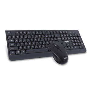 Aigo Wq7605 Wireless <b>Keyboard</b> <b>Mouse</b> Combo 104 Keys English For Desktop Laptop - Product Image 1