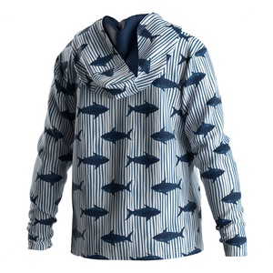 เสื้อฮู้ดดี้กันแดดแห้งเร็วแบบซับลิเมชั่นลดราคาพิเศษ Pf50 Upf 50 เสื้อแขนยาวเด็ก เสื้อตกปลาแบบสั่งทำ - Product Image 2