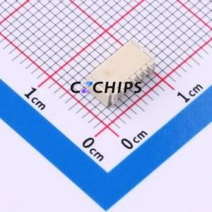 W1001120-6PW2431 Wire-to-Board Pin Header SMD,P=1mm,Horizontal Mount Connector 1x6P 1mm Horizontal Mount SH - Product Image 2