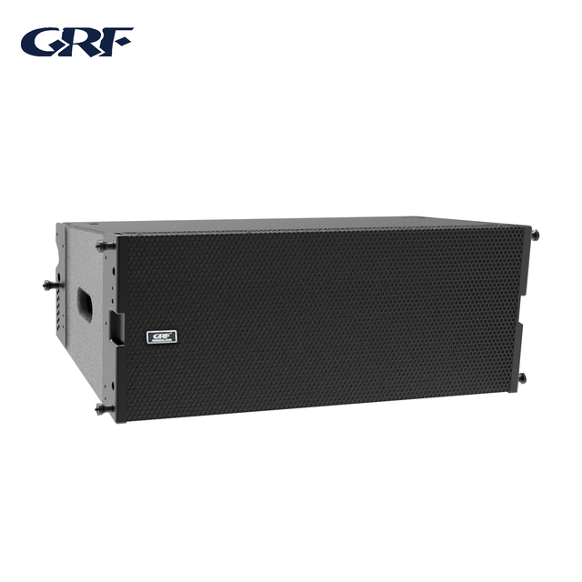 Professional Dante Active Dual Ten Inch Line Array Speaker Two Way Double Tweeters Sound System Audio Dj Equipment with Software
