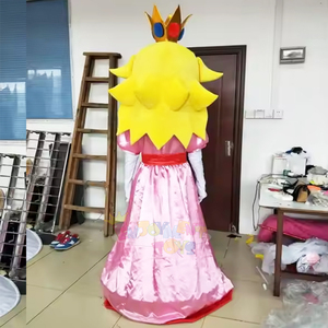 Costume de mascotte <span class=keywords><strong>princesse</strong></span> pêche sur le thème du personnage de dessin animé EVA pour adultes - Product Image 2