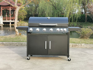 Fournisseur chinois Fournisseur de barbecue noir Brûleur intégré au propane pour jardin extérieur Brûleur latéral naturel Barbecue à gaz - Product Image 2