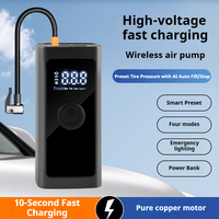Démarreur de voiture portable à charge rapide avec compresseur d'air pour pneus de camion et de moto