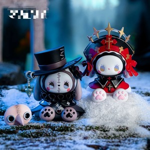 EMMA Secret Forest <span class=keywords><strong>Storm</strong></span> Snow Villa Series Caja Sorpresa de Peluche de PVC de 9cm, Muñeco de Diseño Creativo, Adornos Artesanales de Moda - Product Image 4