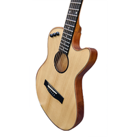 Guitare Acoustique Électrique 40" à Table en Épicéa Massif Corps Fin avec Capteur 2 Bandes pour Voyageurs – Vente en Gros