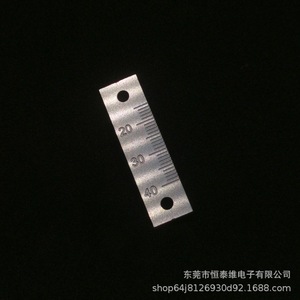Regla de Acero Inoxidable Hengtaiwei de 15 cm con Números y Letras Grabados con Láser, Herramienta de Dibujo para Manualidades y Diseño - Product Image 4