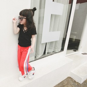 เสื้อยืดเด็กคอวีแบบวินเทจพื้นฐานจากผู้ผลิตเสื้อผ้าจีน - Product Image 4