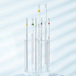 ปิเปตแก้วโบโรซิลิเกตใส ขนาด 1 มล. 5 มล. 10 มล. แบบมีขีดบอกปริมาตร - Product Image 3