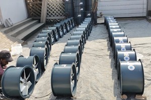 Ventilador de Conducto Axial Industrial de 1200 mm de Alta Resistencia con Conjunto de Impulsor de Aleación de Aluminio - Product Image 6