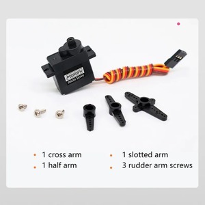 P0090FH SG90 9g ไมโครเซอร์โวมอเตอร์ พลาสติกคลัทช์เกียร์ มินิเซอร์โว สำหรับเครื่องบินบังคับวิทยุ รถยนต์ เรือ DIY หุ่นยนต์ โปรเจกต์ Arduino - Product Image 2
