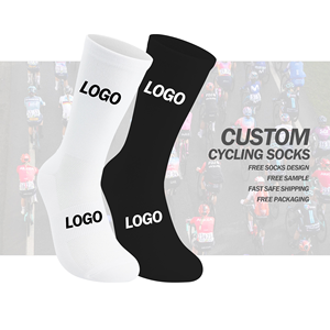 <span class=keywords><strong>Calcetines</strong></span> deportivos de algodón blancos personalizados para hombre, diseño con logotipo personalizado, calcetín deportivo - Product Image 1