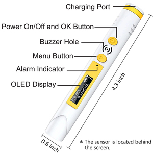 El cep mermer kişisel dozimetre Alarm sayacı taşınabilir nükleer X/Y Ray radyasyon dedektörü - Product Image 6