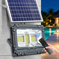 Projecteurs solaires pour villas dans les jardins extérieurs, éclairage paysager pour parcs, lampadaires étanches pour routes