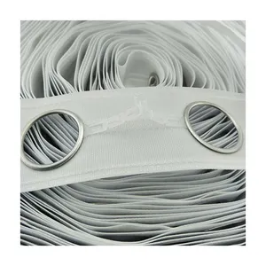 Professional Supplier Home Curtain Accessories White Wave Eyelet Curtain Ring Tape