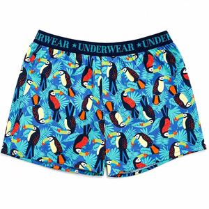 Calzoncillos Bóxer Tejidos para Hombre, 100% Algodón, Transpirables, <span class=keywords><strong>de</strong></span> Secado Rápido, Estampados, Corte Holgado, Suaves y Cómodos, con Cintura Elástica - Product Image 5