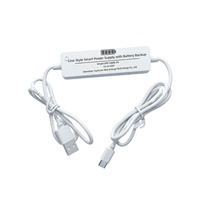 DC UPS 5V Catu Daya Baterai Lithium Antarmuka USB untuk Kamera CCTV Pengawasan Adaptor Siaga Saat Mati Model YX-03-0502