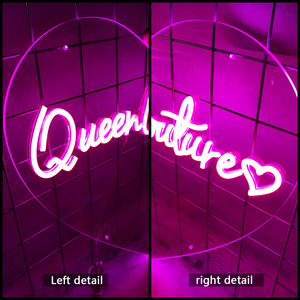 Letrero de Neón Personalizado, Letrero Luminoso RGB Regulable, Decoración de Pared para Dormitorio, Bodas, Cumpleaños, Bares y Negocios - Product Image 3