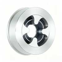 Vanne de contrôle d'eau à double disque en acier inoxydable, à fermeture lente, type Wafer, PN16, OEM 2-8 pouces