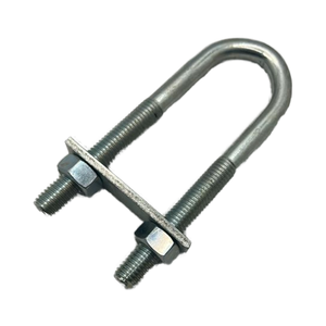 Pernos en U galvanizados de alta resistencia M12 * 290 (EKU12 * 290) Abrazadera resistente con tuerca y arandela para tamiz de acero Fabricante turco - Product Image 1