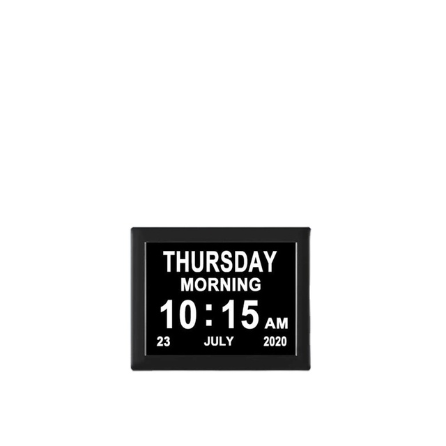 2022 Latest Digital Calendar Day Clock Super clear Date Time Dementia Suitable for Elderly Vision with Impaired Vision
