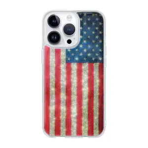 Wholesale mobile phone case for iPhone 15 15 plus phone cases luxury for iPhone 15 pro max 14 pro 13 pro max us flag phone cover