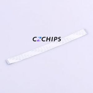 JS05A-30P-200-4-8 FFC Cable (Flexible Flat Cable) P=0.5mm Connector 30P 0.5mm 0.3mm Non-Inverting - Product Image 1