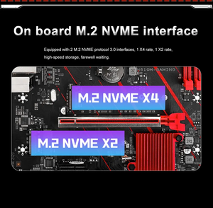 Jginyue H610 Bo mạch chủ lga1700 Hỗ trợ Intel Core i3/i5/i7/I9 12th 13th Bộ vi xử lý Dual Channel DDR5 Bộ nhớ RAM H610M-GAMING D5 - Product Image 5