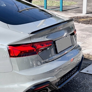 Pour Audi A5 2017 2018 2019 2020, Spoiler de coffre arrière en ABS de haute qualité, couleur apprêtée, Aileron de voiture, Décoration de hayon - Product Image 6