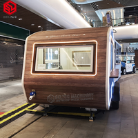 Taille personnalisée fabricant nouveau Style Pizza camion restauration rapide kiosque cuisine remorque chariot Mobile café magasin crème glacée chariot