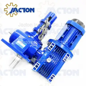 10 Ton Capacity Electric Screw Jack With RV Worm Gear Motor Reducer 0.75KW