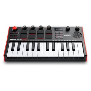 Controlador de teclado <span class=keywords><strong>Akai</strong></span> <span class=keywords><strong>MPK</strong></span> <span class=keywords><strong>Mini</strong></span> Play de 25 teclas con pads y arpegiador para producción musical - Product Image 2