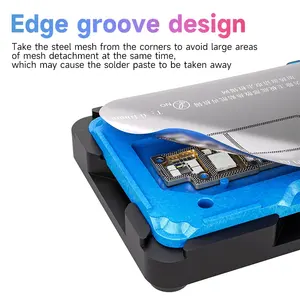 Kit di Reballing X-17PM 25in1 XZZ <span class=keywords><strong>TR</strong></span> con Stampo per Saldatura e Telaio Centrale per <span class=keywords><strong>iPhone</strong></span> X XR XS 11 12 13 <span class=keywords><strong>14</strong></span> <span class=keywords><strong>Pro</strong></span> <span class=keywords><strong>Max</strong></span> - Product Image 5