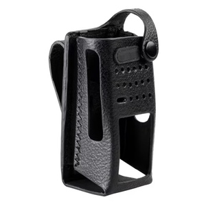 Estuche Rígido de Cuero PMLN5863A con Presilla Fija para Cinturón para Radio de Comunicación, Compatible con DP2600E XPR3500E DEP570E P6620I Walkie Talkie - Product Image 1