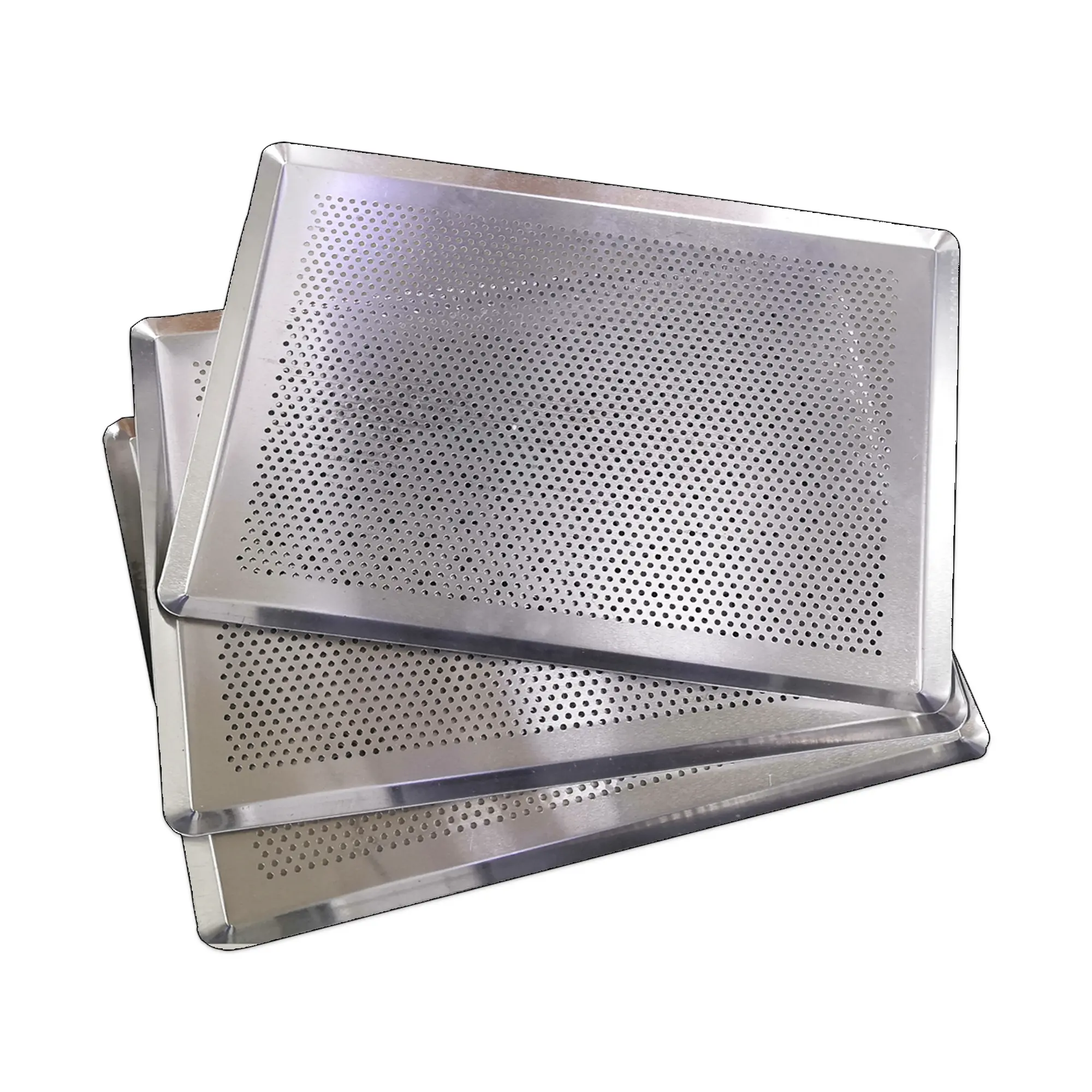 Heavy Duty Metal Aluminum Baking Tray Cookie Sheet Pan With Competitive Price For Restaurants