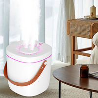 Humidificateur à brume fraîche LED avec lumière nocturne 7 couleurs, grande capacité 3L, diffuseur d'arômes d'huiles essentielles, port Type-C, voiture, 1 an