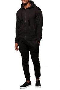Conjunto de chándales para hombre de alta calidad 2025, conjunto de entrenamiento al por mayor, chándal personalizado para hombre, material de algodón, todas las tallas - Product Image 2