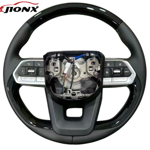 Volant noir piano pour <span class=keywords><strong>Toyota</strong></span> Hilux Revo Land Cruiser <span class=keywords><strong>GR</strong></span> Camry Land Cruiser LC200 LC300 Prado 120 150 200 Sports - Product Image 1